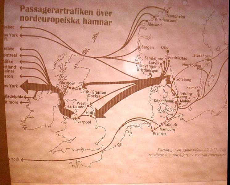 Emigranternas resvägar klartlagda